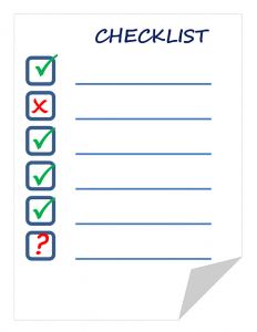 Checklist Checklist